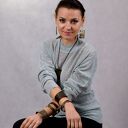 Płótno - mosiężna bransoletka (1904 -01) ooak