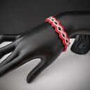 Bransoletka sutasz ze szklanymi koralikami