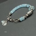 Akwamaryn XXL - bransoletka 03