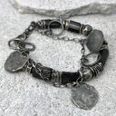 bransoleta z czarnymi turmalinami