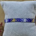 Bransoletka z koralików Miyuki na szczęście - handmade, regulowany sznurek (15-23 cm)