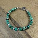 Bransoletka - turkus z przekładkami