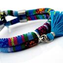 Boho bransoletka JOYEE AZTEQ - wielokolorowa z chwostem (turkus) dla Pani Joanny