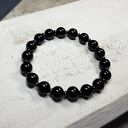 Męska bransoletka mocy czarny onyks, hematyt b13