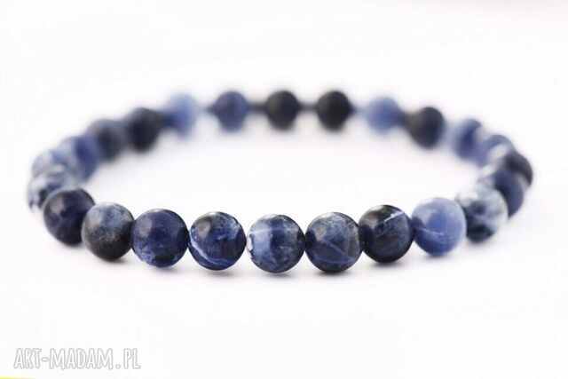 Bransoletka z sodalitem 8 mm