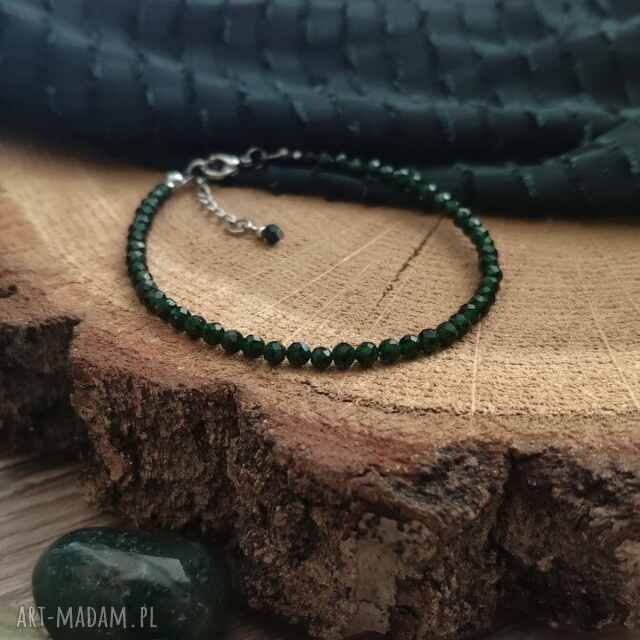 Bransoletka ze szmaragdem Nilu - Rainforest V