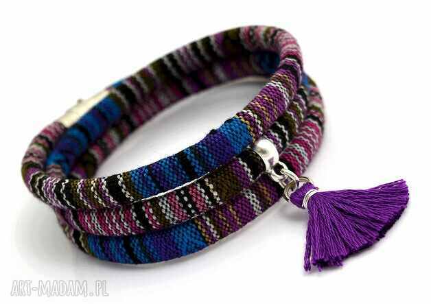 bransoletka boho MAGNETOOS TITICACA z chwostem