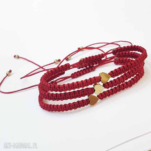 Bransoletka Boho Makrama Sznurek Przyjażń