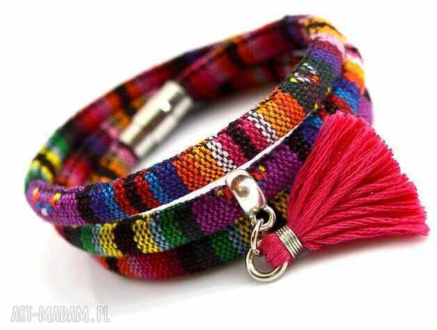 bransoletka MAGNETOOS BOHO MONTEZUME z chwostem