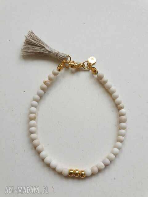 Bransoletka UNO kamień rzeczny