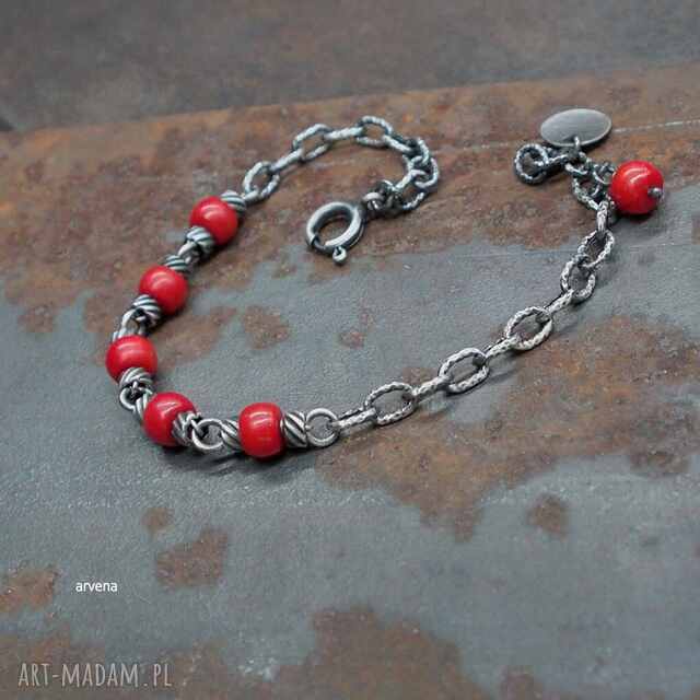 Koral - bransoletka 030