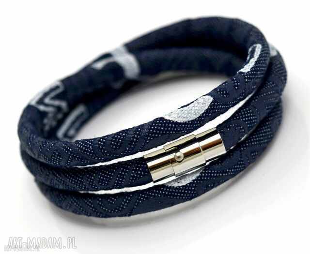 Bransoletka denime triple steel