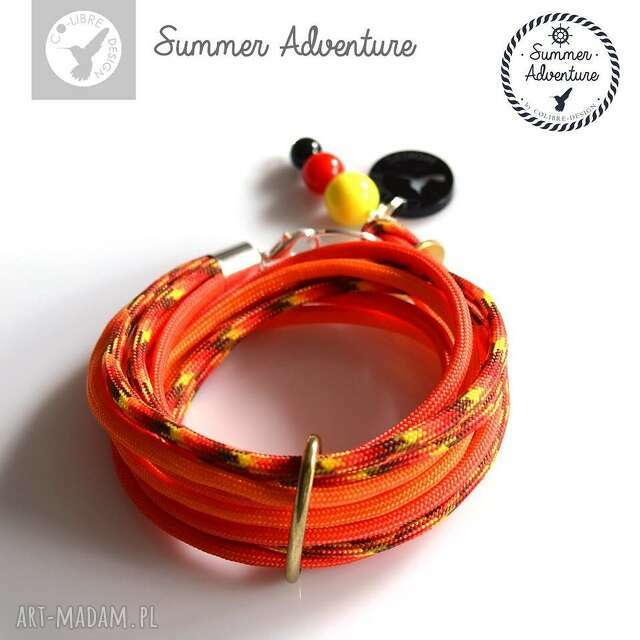 Bransoletka SUMMER ADVENTURE - model Red Snake Line