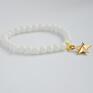 star bracelet by sis: złota gwiazdka w białych prezent