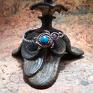 brązowe biżuteria z kamieniami żółwik ametyst apatyt amulet bransoletka pleciona