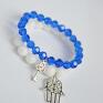 Bracelet by SIS: klucz w niebieskich - prezent kryształy