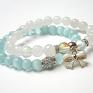 Ki Ka Pracownia shamballa uleksyty blue and white bow vol. 2 /20 - 06 - 16/ jadeity