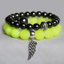 wiosna graphite & neon yellow lato