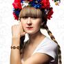 bransoletka kwiaty - prezent polskie wzory