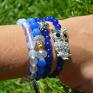 jadeit bracelet by sis: piękna bransoletka z niebieskich