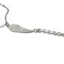 Angel - bracelet and ring chain - srebro metaloplastyka