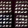 czarne bransoletka australijski silky terrier pies nr. 49 urodziny rękodzieło