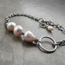 bransoletka z perłami - prezent dla kobiety perły