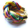 warkocz satin! Collection - rainbow