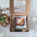 brelok makramowy tęczowy prezent dla nauczyciela koniec roko szkolnego