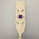 Brelok boho "FIOLETOWY KORALIK#1"