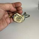 Ceramiczne breloki artystyczne do kluczy - ręcznie malowane zawieszki