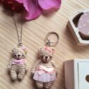 Breloczek Miś Agatka