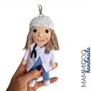 Personalizowane breloczki wykonane na podstawie zdjęcia/opisu dzień nauczyciela