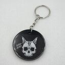 Brelok gotycki z kotem brelok print goth 002