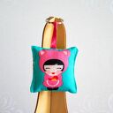 Brelok - Japonka Kokeshi nr 6