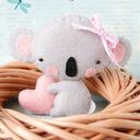Miś koala-breloczek -rezerwacja dla p. Aleksandry