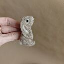 Długouchy - broszka filcowana