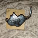 broszka ceramiczna kot