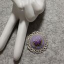 Ręcznie haftowana broszka DLA NATALII