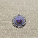 Ręcznie haftowana broszka DLA NATALII