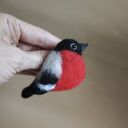 Broszka filcowana - Gil