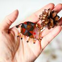 broszka z dzikiem Romanem