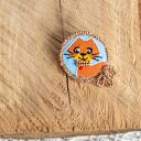 Broszka kot handmade - wyjątkowy prezent dla kociary