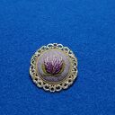 Ręcznie haftowana broszka DLA NATALII