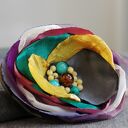 Elegancka broszka przypinka kwiatek do marynarki sukienki, broszka przypinka kwiatek