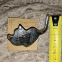 broszka ceramiczna kot