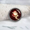 Cudna broszka z mikołajem