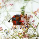 broszka z dzikiem Romanem