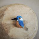 Broszka filcowana - Zimorodek