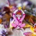 Broszka poranna joga Eweliny